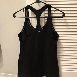 Lululemon Black Cool Racerback Tank